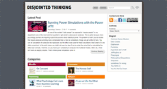 Desktop Screenshot of disjointedthinking.jeffhughes.ca
